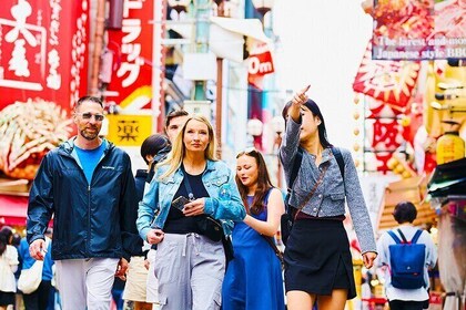 Osaka : 2 - Heure Nightlife District Walking & Culture culinaire locale