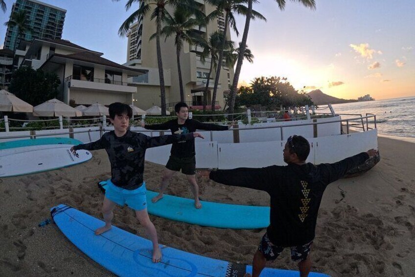 Before we get into the ocean, we go over a brief land demo