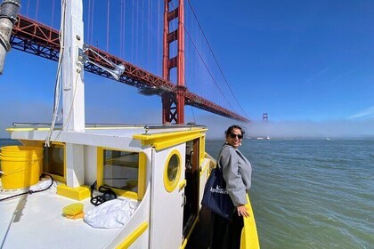 Golden Gate Bay Voyage on Historic Yellow Boat