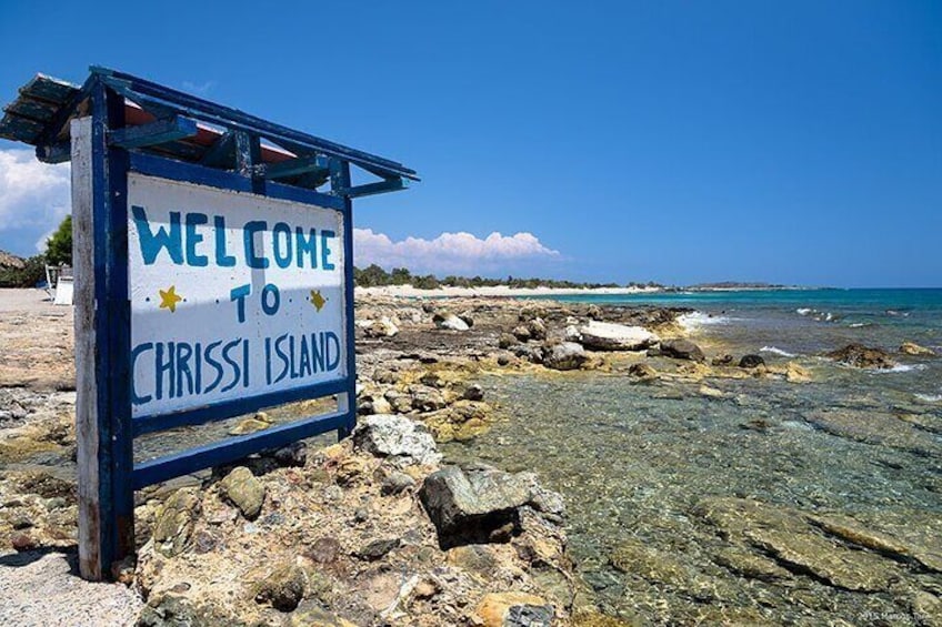 Shared Yacht Cruise in Chrissi Island with Lunch