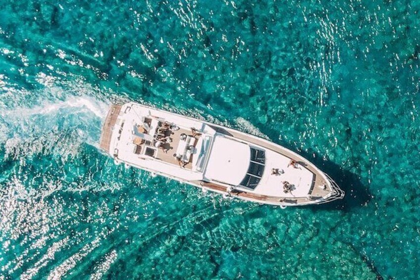 Shared Yacht Cruise in Chrissi Island with Lunch