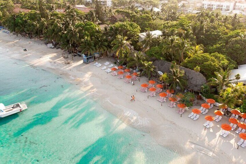 Roatan West Bay Family Beach Club with Private Driver