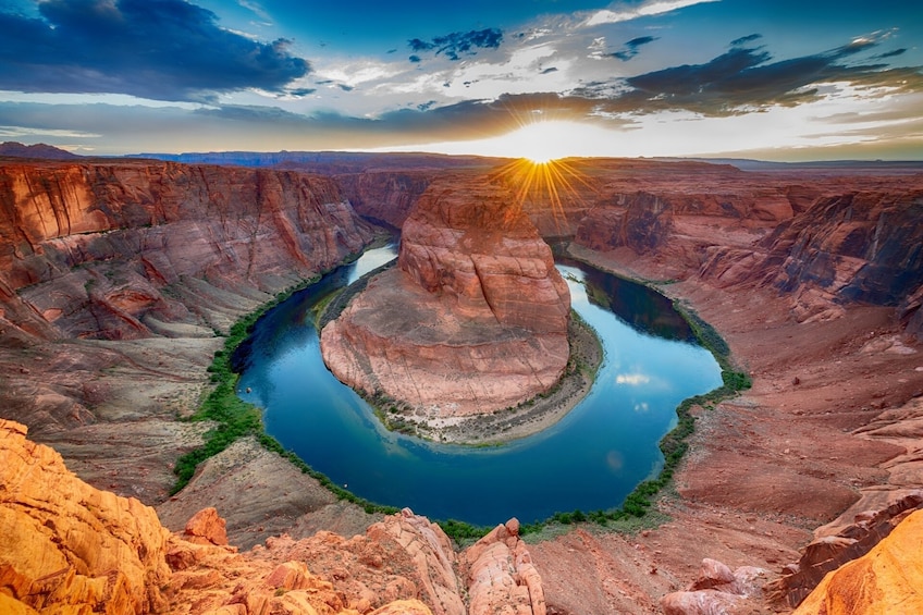 BEST Vegas,Grand Canyon, Antelope Canyon&Horseshoe Bend 4-Day Tour from SF