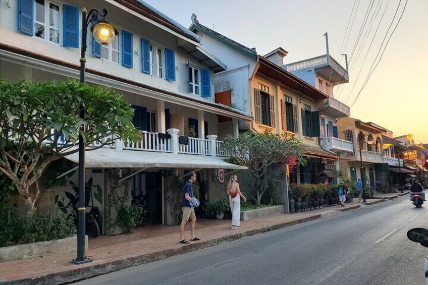 Street in the UNESCO World Heritage city