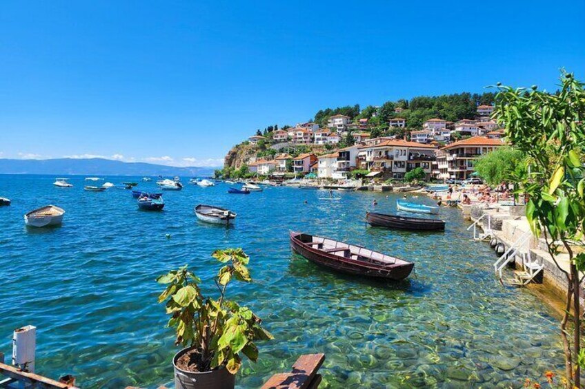 Full Day Tour to Ohrid: Explore Lake Ohrid & Traditional Lunch