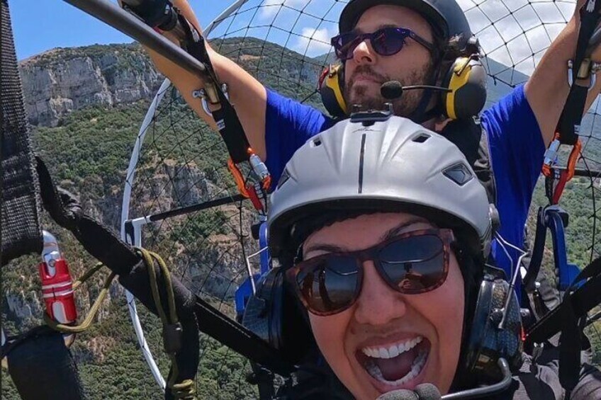 Your dream of flight becomes reality with a dose of adrenaline and the beauty of Cilento beneath your feet