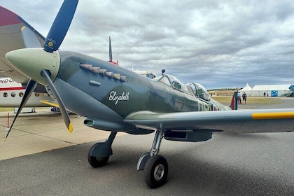 London to Duxford Imperial War Museum and Live Airfield