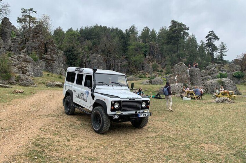 Jeep Safari Adventure in Köprülü Canyon with River Fun