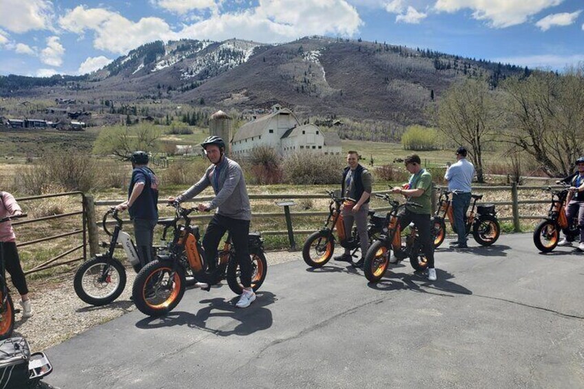 Ebike Adventure with Sitemap and Food Coupons