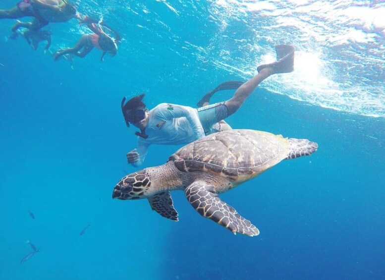 Picture 2 for Activity From Cozumel: 3 Reefs Boat Tour with Drinks and Snorkeling