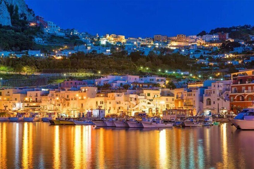 Capri by Night Private Boat Tour