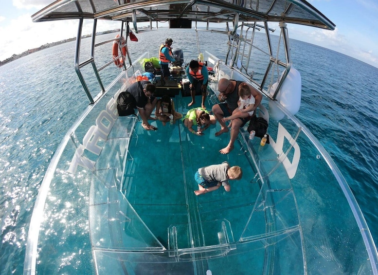 Cozumel: Invisible Boat Snorkeling Tour