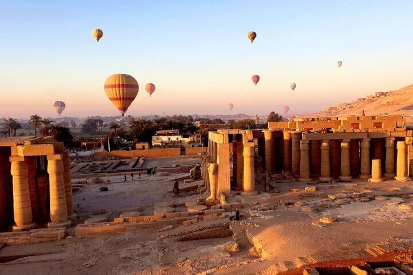 Luxor Two Day Tour from Marsa Alam with Hot Air Balloon