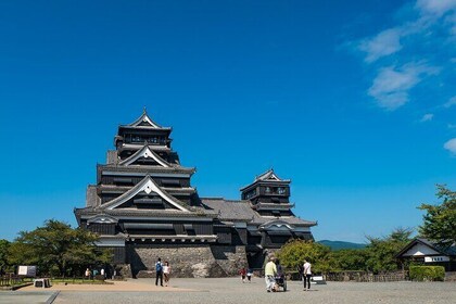 Kumamoto Castel, Mount Aso and Kusasenrigahama Tour from Fukuoka