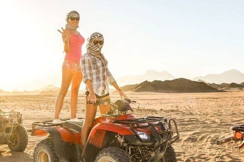 Blue Hole Canyon Tour with Camel Ride, ATV & BBQ –Sharm El Sheikh