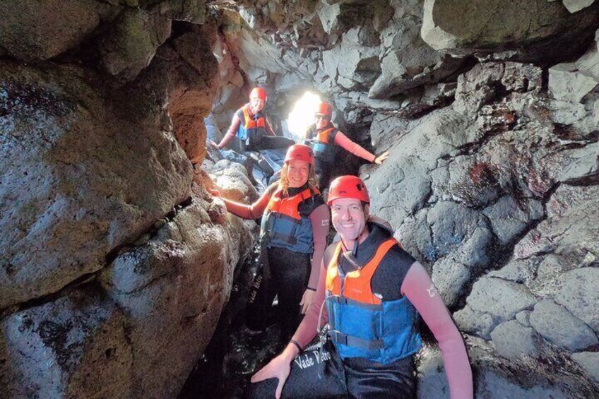 Azores Adventure on a Coastline with Coasteering