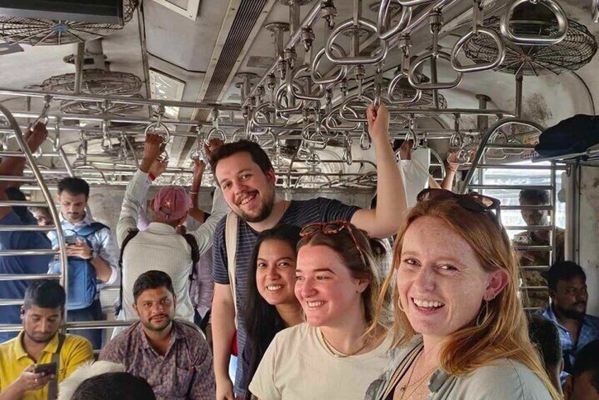 Mumbai Slum Tour with Dhobi Ghat Laundry and Train Ride 