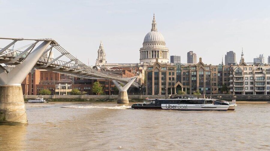 Travel the river with Uber Boats by Thames Clippers