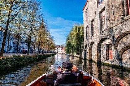 Historische privéwandeling en rondvaart door het kanaal van Brugge