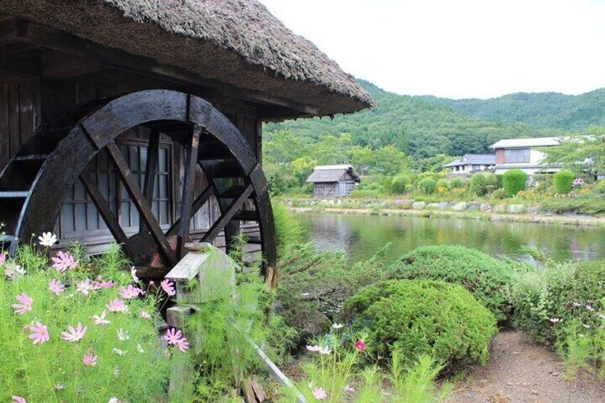 Oshino Hakkai Ancient Waterwheel