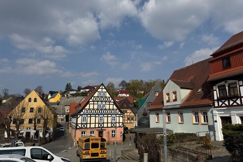 Cosy village passages
