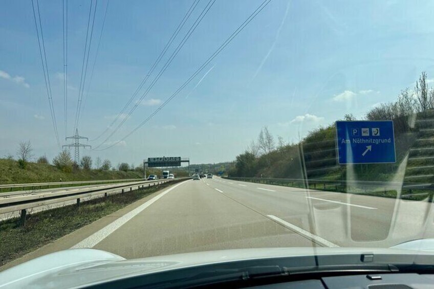 Motorway - no speed limit!