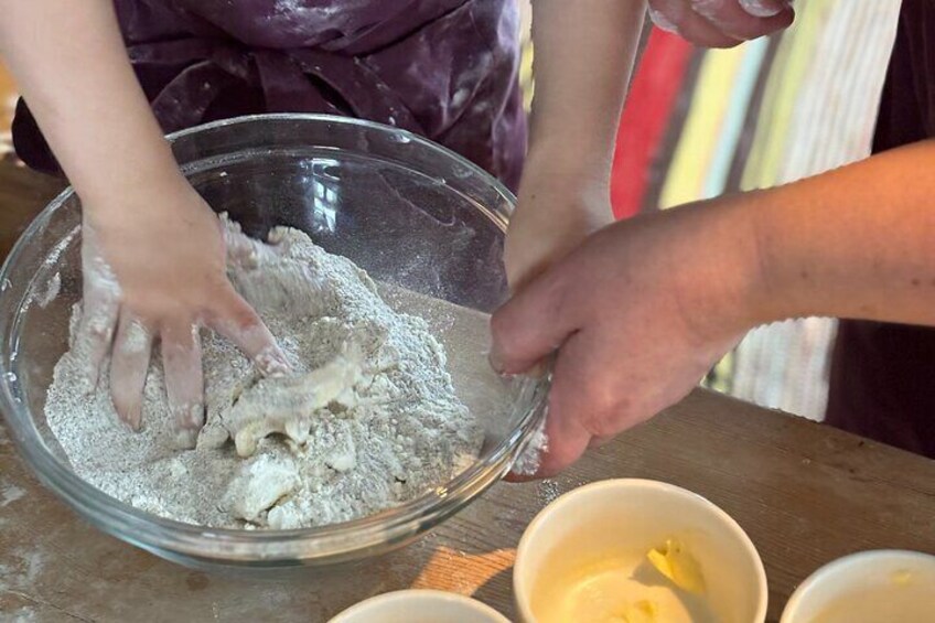 Baking Workshop in Puumala Traditional Finnish Blueberry Rye Pie
