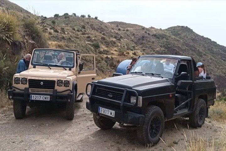 Mojarcar Jeep Safari & Spanish Tapas Adventure in Bedar Mountains
