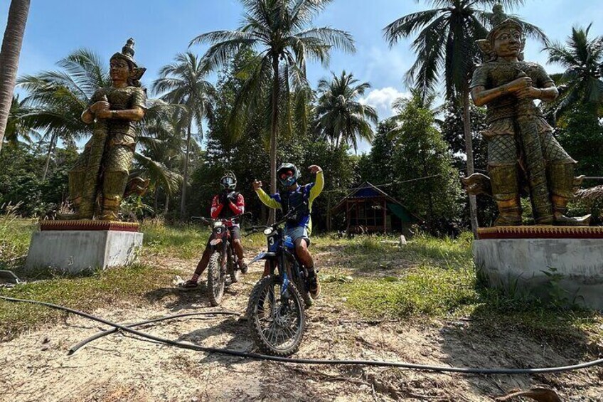 Electric Dirt Bike Tour in the Jungle