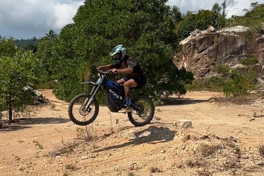 Electric Dirt Bike Tour in the Jungle