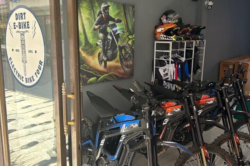 Electric Dirt Bike Tour in the Jungle