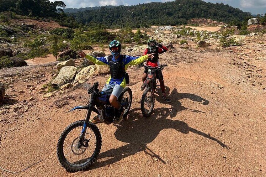 Electric Dirt Bike Tour in the Jungle