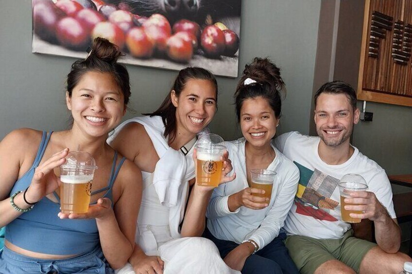 Coffee, salvadorean beer and much more.