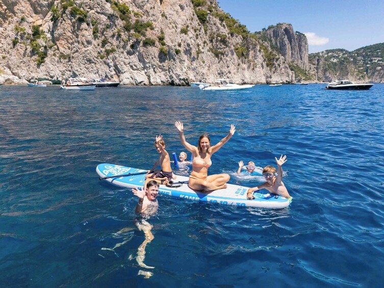 VIP Capri Yacht Experience: Private Cruise, Swim & Sunbathe