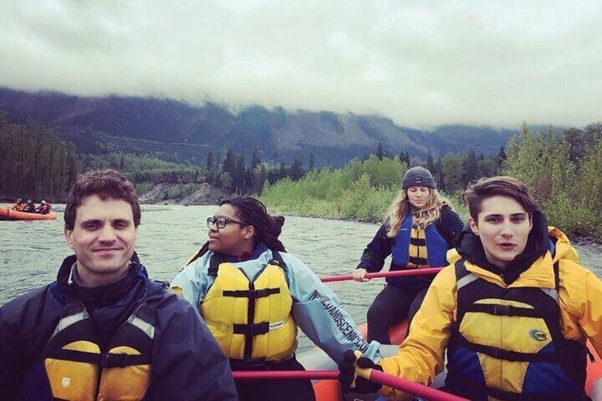 Skykomish Scenic Class 1 River Rafting Family Float