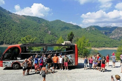 Side; Mix Cabrio Safari and Boat Tour with Lunch