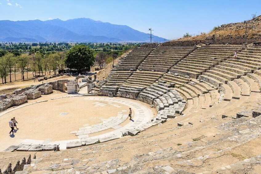 Kavala and Philippi Full Day Tour with Swim from Thessaloniki 