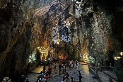 Marble Mountains, Am Phu Cave and Lady Buddha Half Day Group Tour