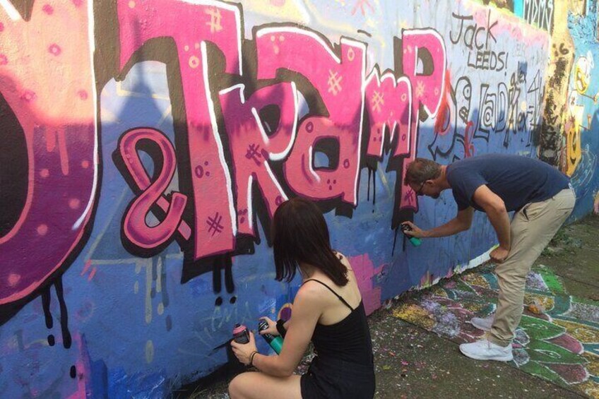 Graffiti Workshop at Batman's Beco