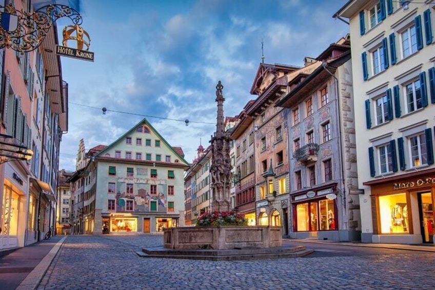 Lucerne Old Town (Wine Market)