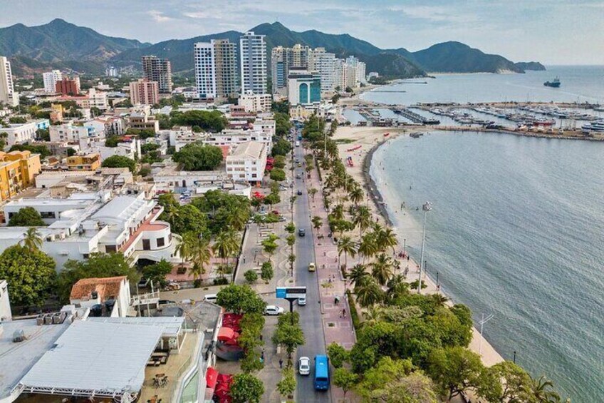 Full City of Santa Marta Tour and its Charms