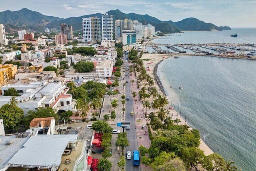 Full City of Santa Marta Tour and its Charms