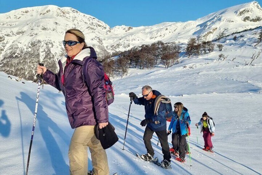 Trekking Crossing the Range and Rowing