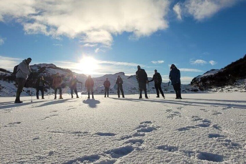 Trekking Crossing the Range and Rowing