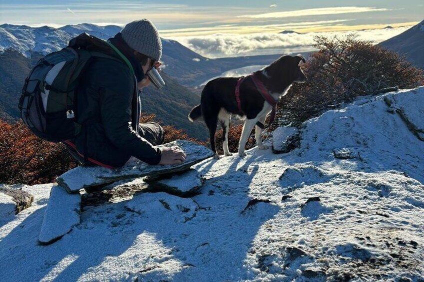 Trekking Crossing the Range and Rowing