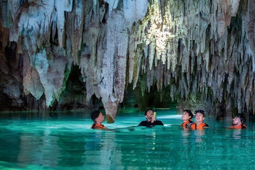 Riviera Maya Half Day Casa Jaguar Cenote, Zipline and ATV