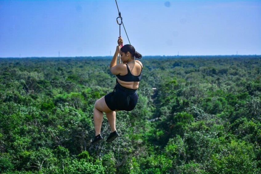 Riviera Maya Half Day Casa Jaguar Cenote, Zipline and ATV
