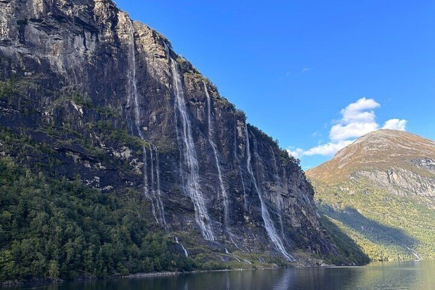 The seven sisters waterfall