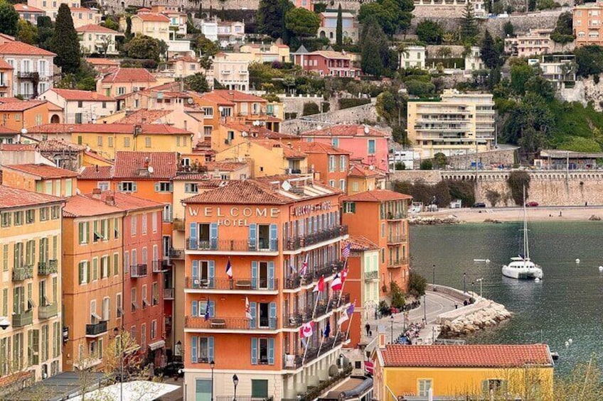 Discover Villefranche Village by Land Rover Defender