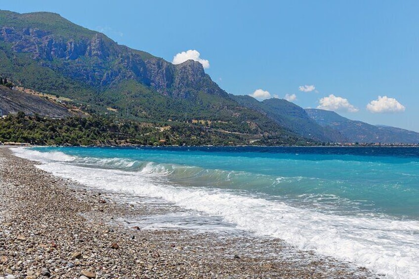 Athens: Kalavrita UNESCO Global Geopark & Pounta Beach Swim